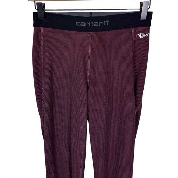 Carhartt Women's Force Midweight Waffle Knit Base Layer Leggings Pant UM0198W - Picture 3 of 6